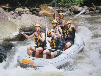 rafting